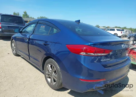 2018 Hyundai Elantra Sel из США, поврежденный, VIN 5NPD84LF4JH222093
